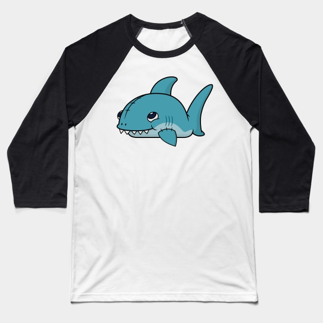 baby shark Baseball T-Shirt by betterblue